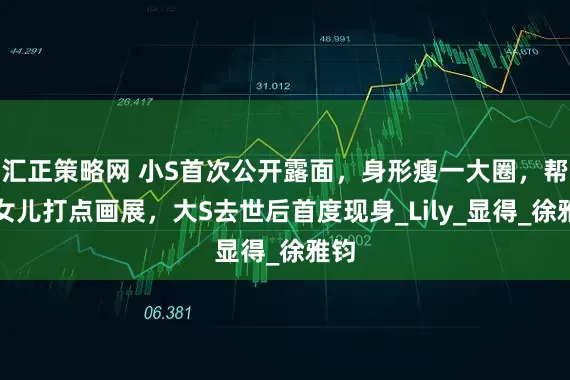 汇正策略网 小S首次公开露面，身形瘦一大圈，帮二女儿打点画展，大S去世后首度现身_Lily_显得_徐雅钧