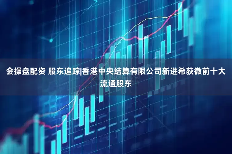 会操盘配资 股东追踪|香港中央结算有限公司新进希荻微前十大流通股东